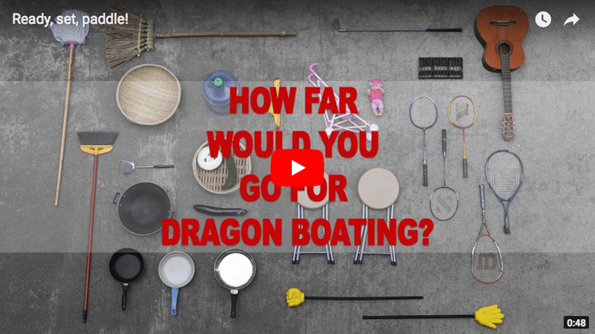 Unexpected Dragon Boat Challenge