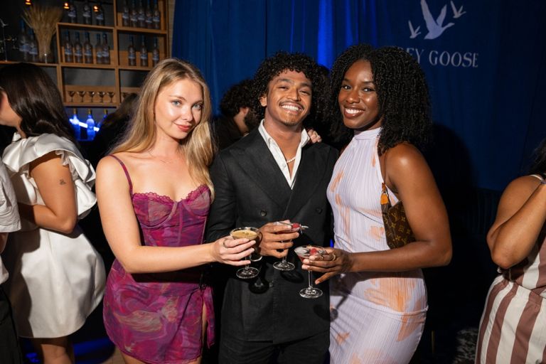 A Social Season of Elevated Fashion and Exquisite Martini Cocktails with GREY GOOSE Vodka