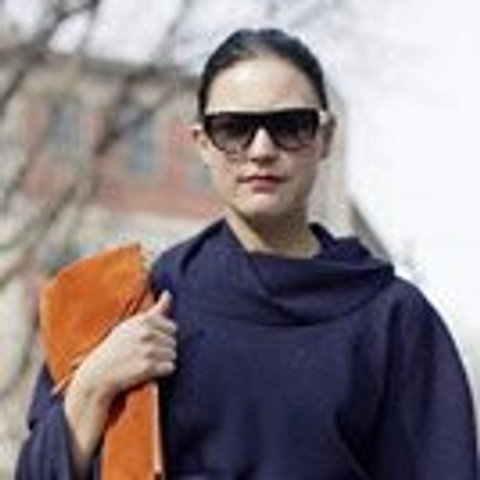 Lovelies in Milan: Orange pop