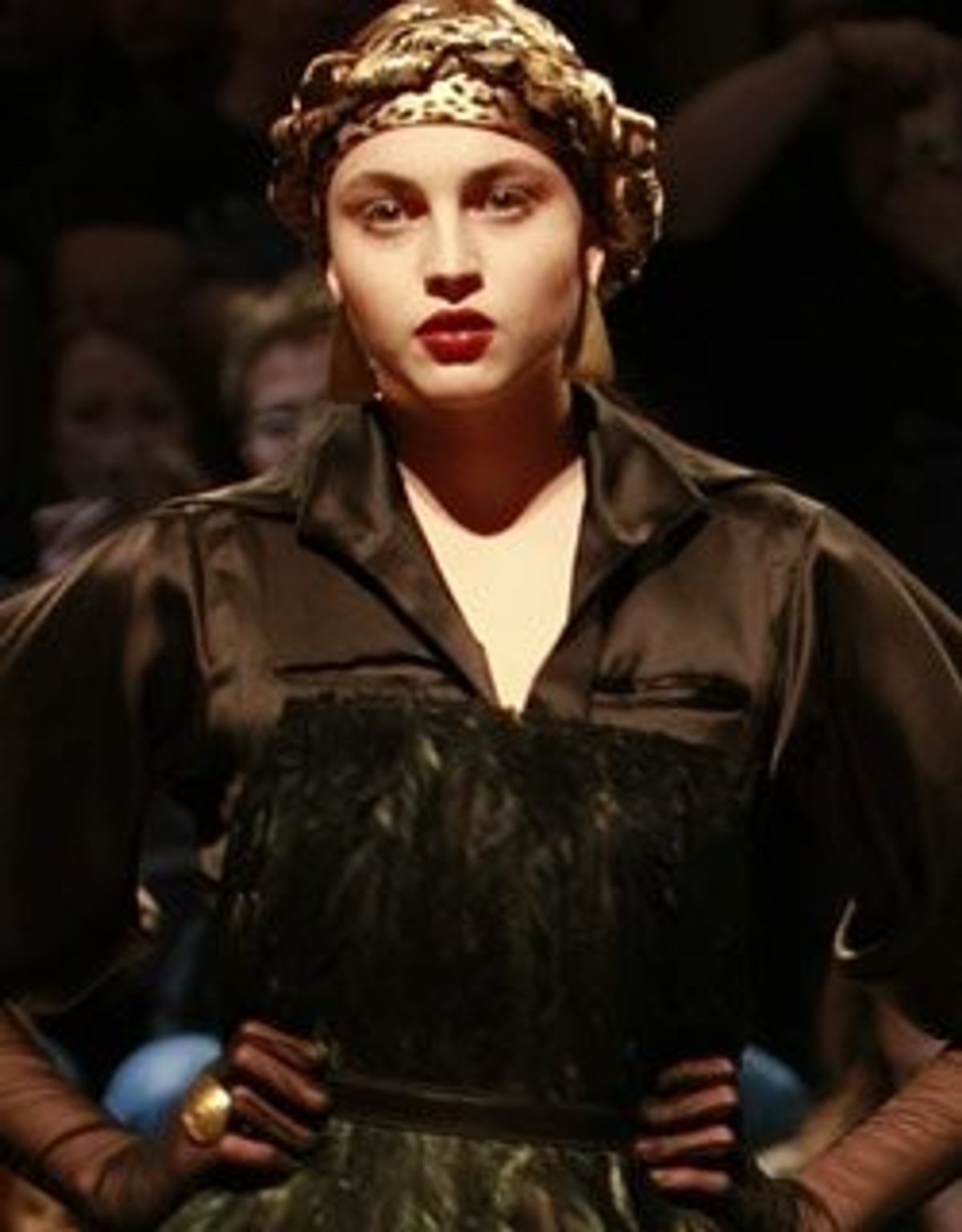 The Mlle. look at Greta Constantine. Photo courtesy of the designers