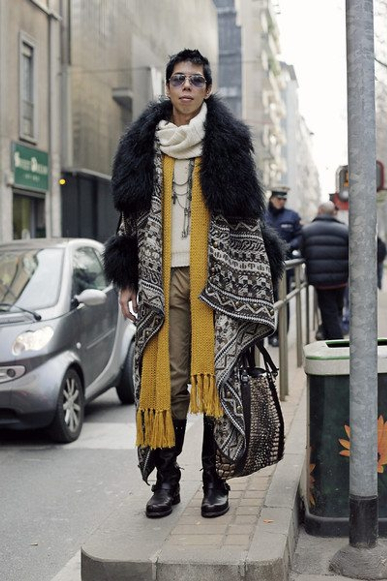Lovelies in Milan: Layer up