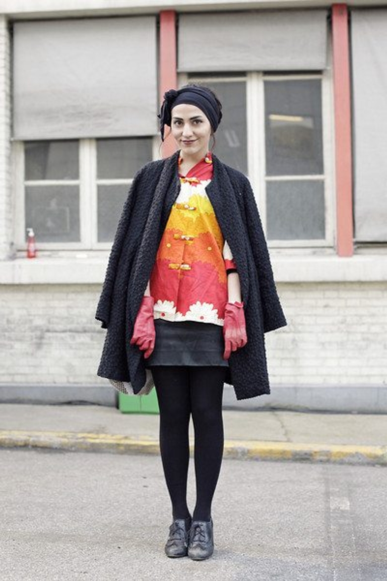 Lovelies in Paris: Black bright