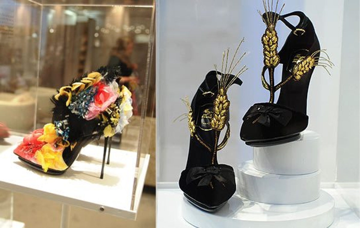 Shoes from the Roger Vivier archives at Holt Renfrew. Photography by George Pimentel