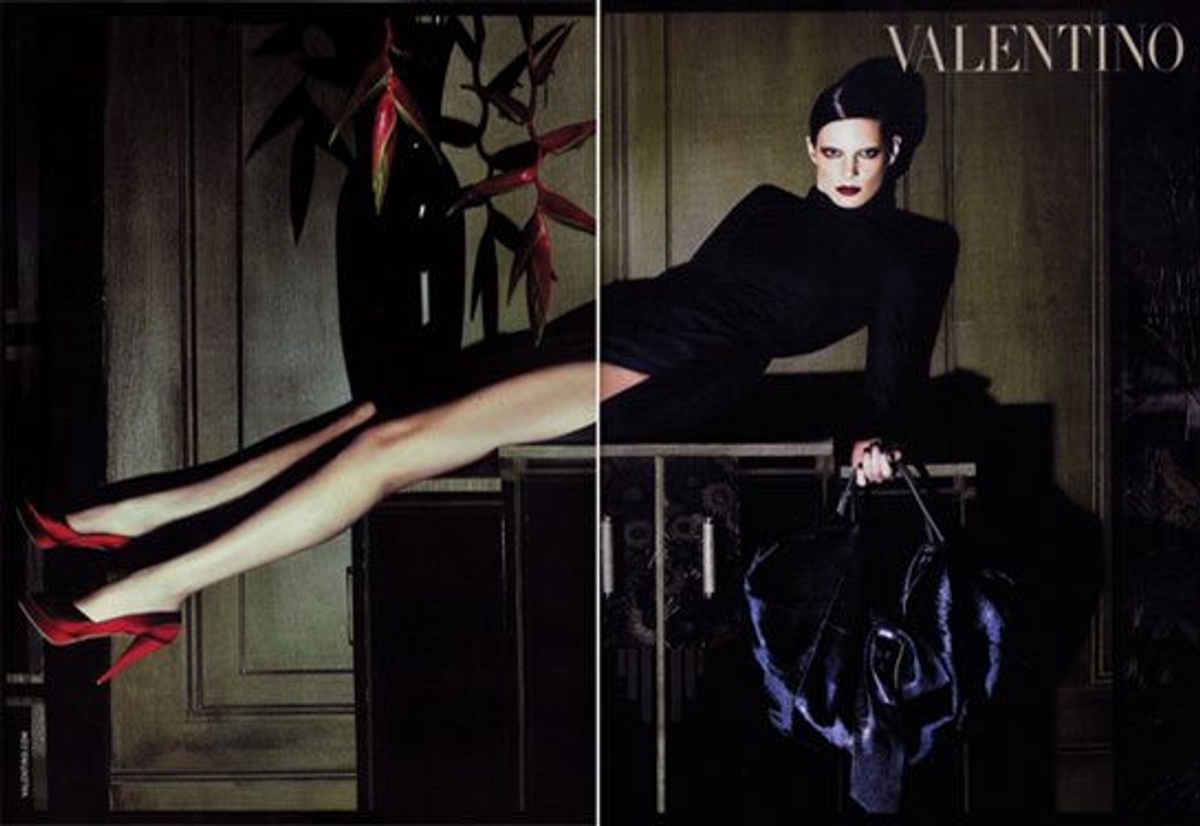 From Valentino's Fall 2009 campaign