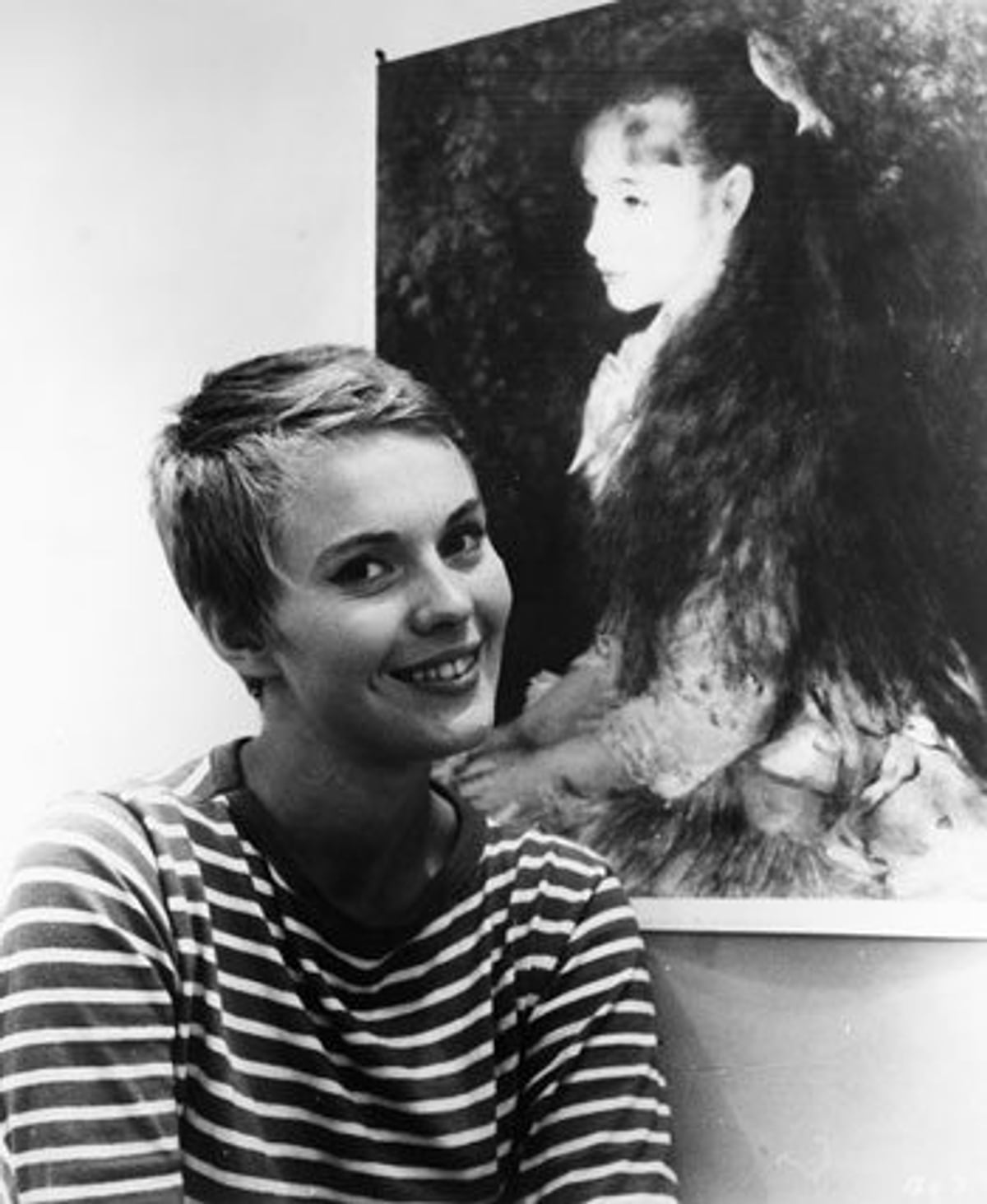 Jean Seberg in Jean-Luc Godard's Breathless