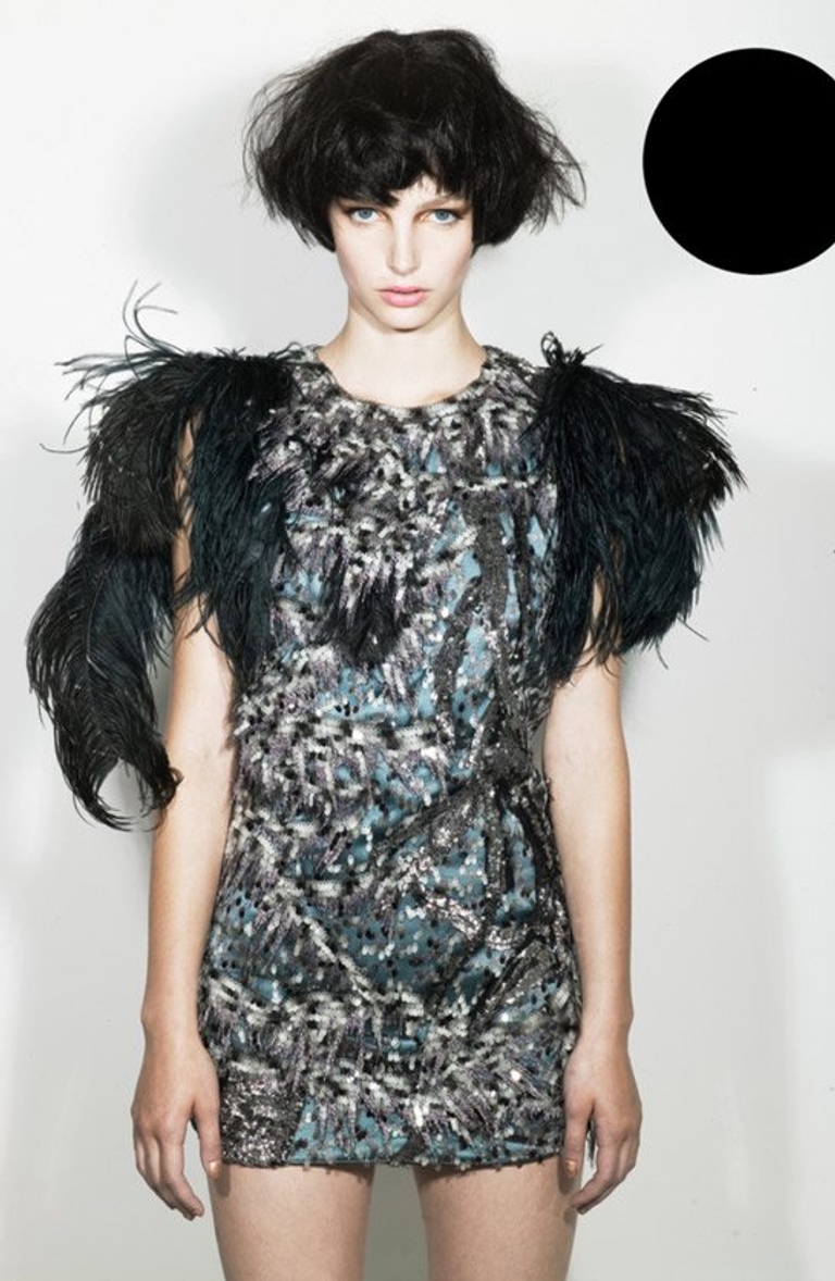 Renata Morales' fall line takes a really, really close look at moths