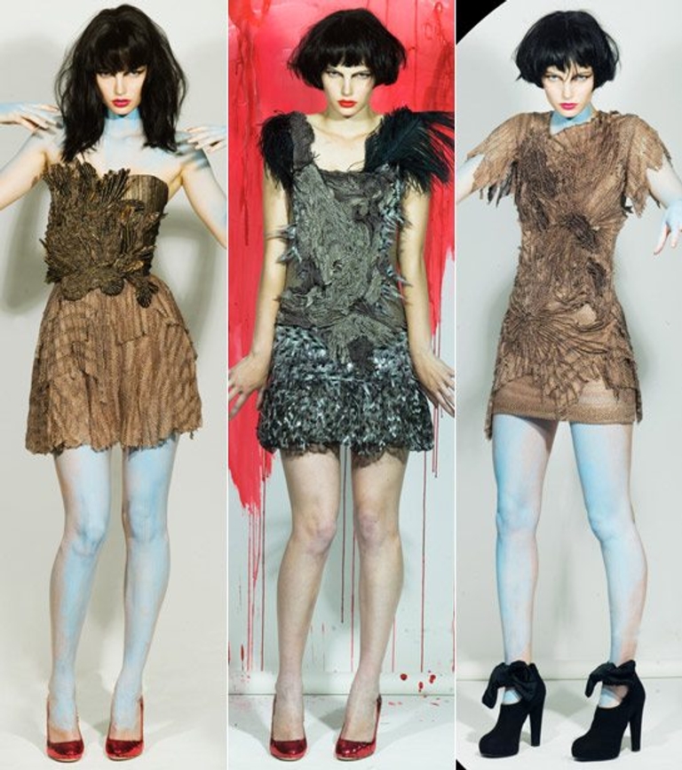 Renata Morales' fall line takes a really, really close look at moths