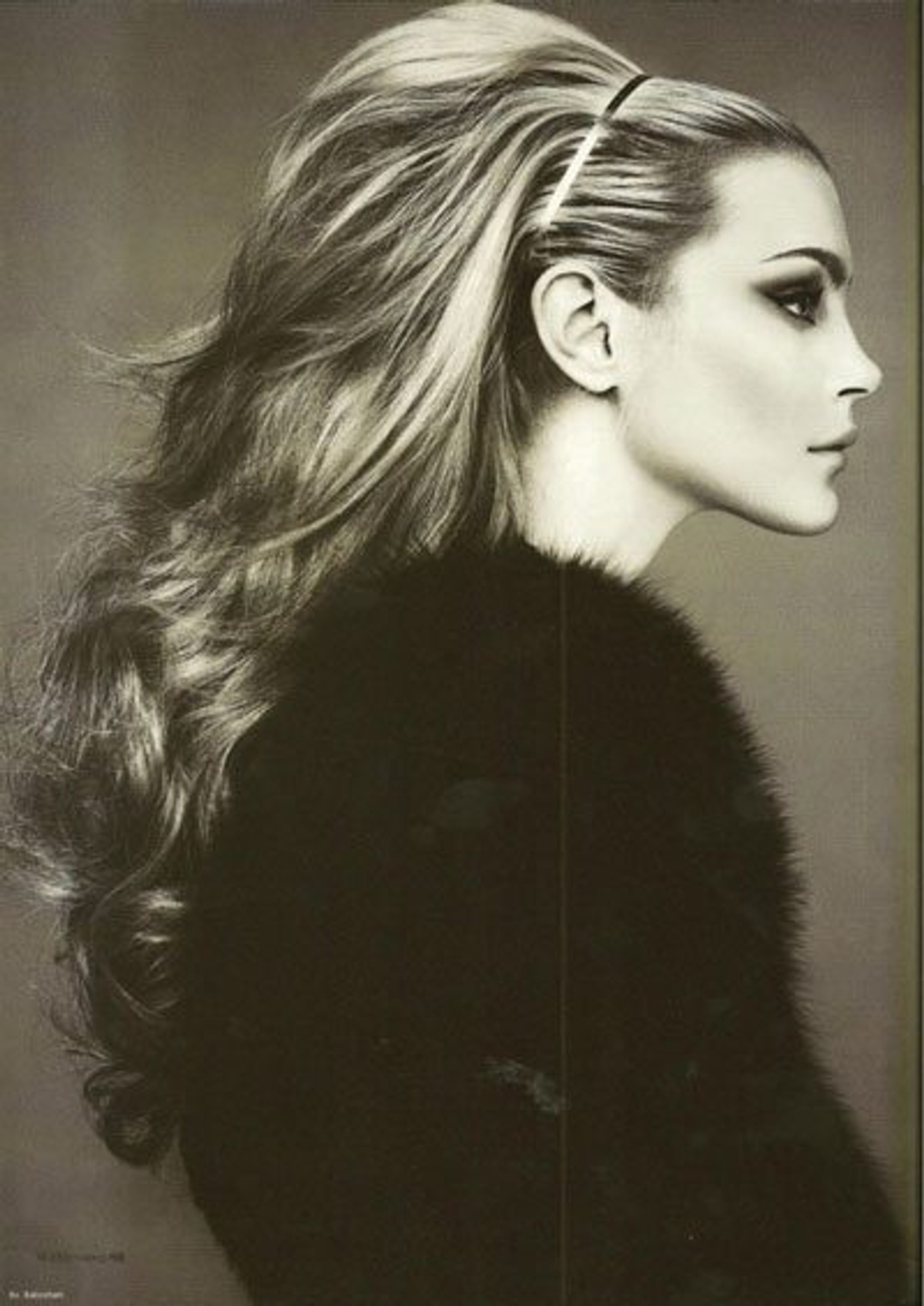 Jessica Stam's high glamour in Numéro Korea