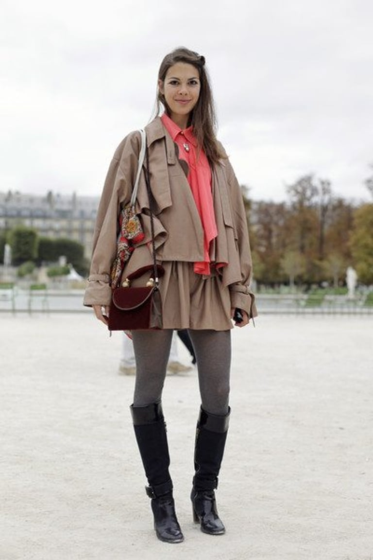 Paris street style: The coral sea