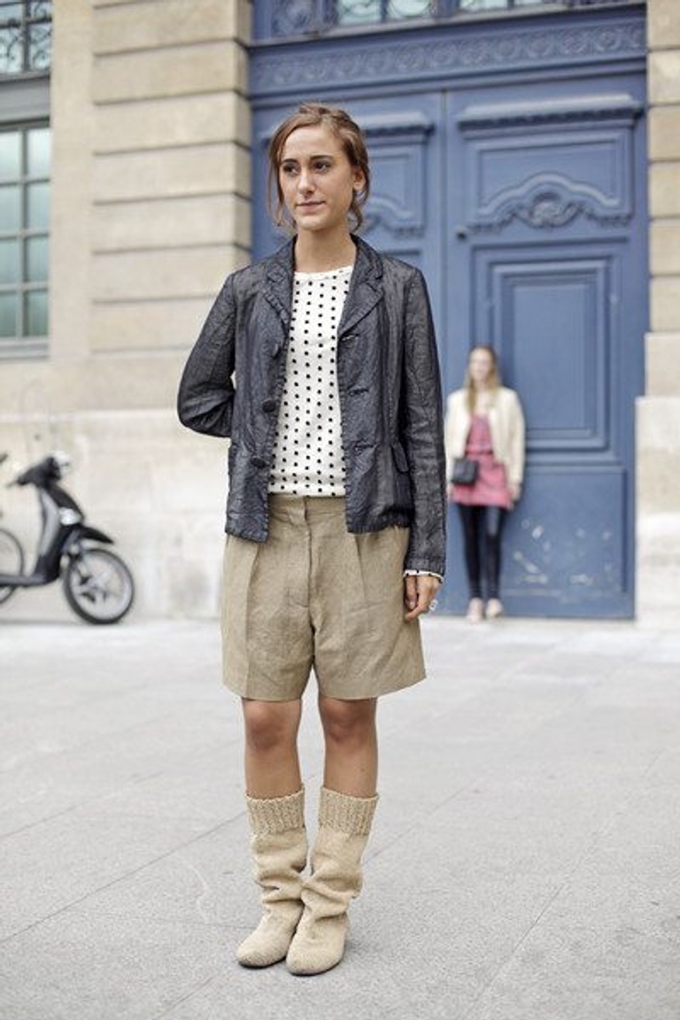 Paris street style: Polka, polka, polka