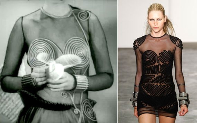 oct09thedistantfuture1 1930s designers predicted jumpsuits, iPhones and Alexander Wang