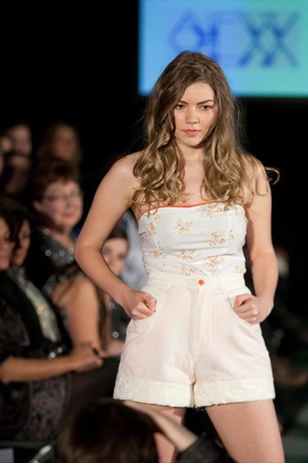 A look from Alison Seary's Spring 2010 collection, presented at Atlantic Fashion Week. Photography by Brent McCombs