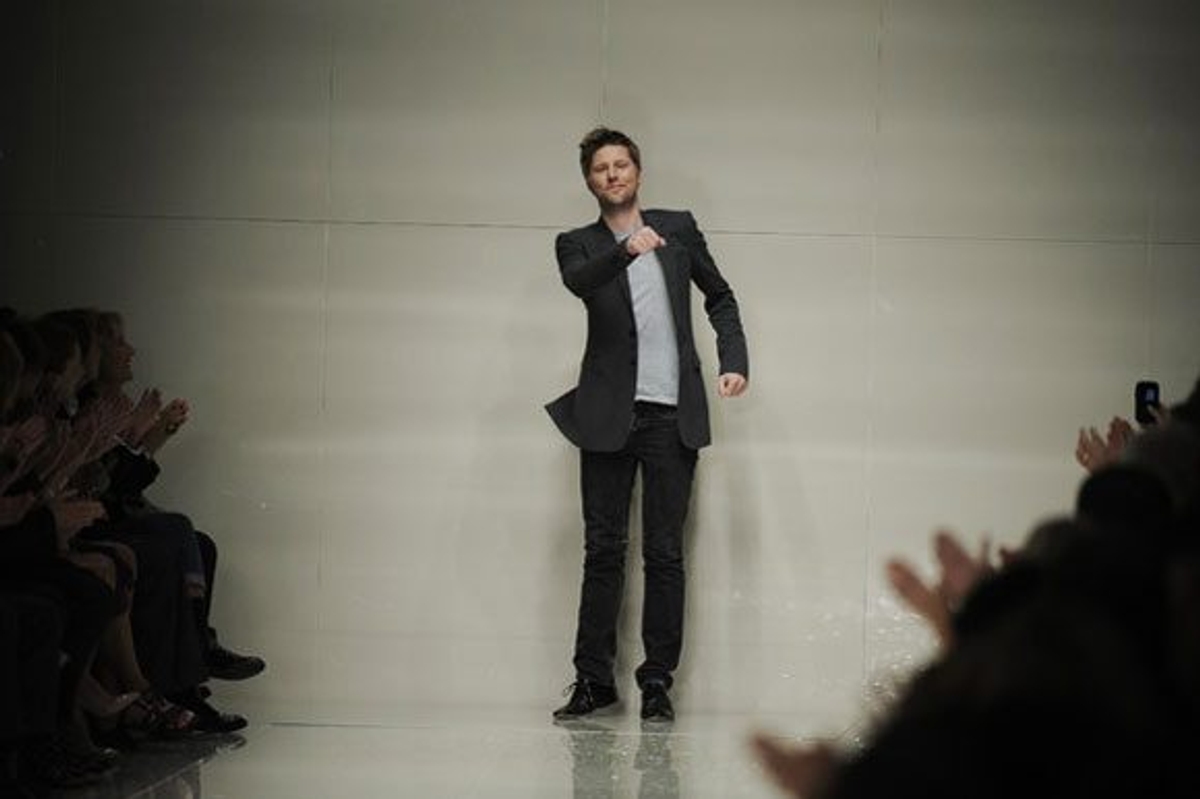 Burberry designer Christopher Bailey. Photography by Peter Stigter
