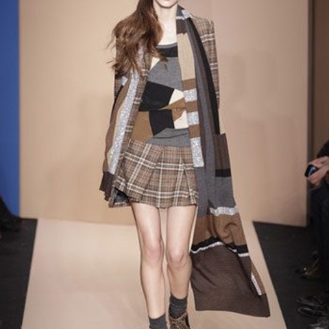 New York: A modern twist on schoolgirl chic at DKNY