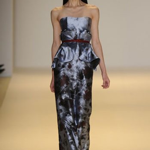 New York: Grown-up opulence at Carolina Herrera