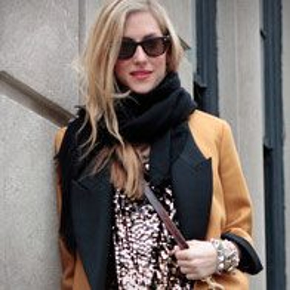 New York street style: Solid gold