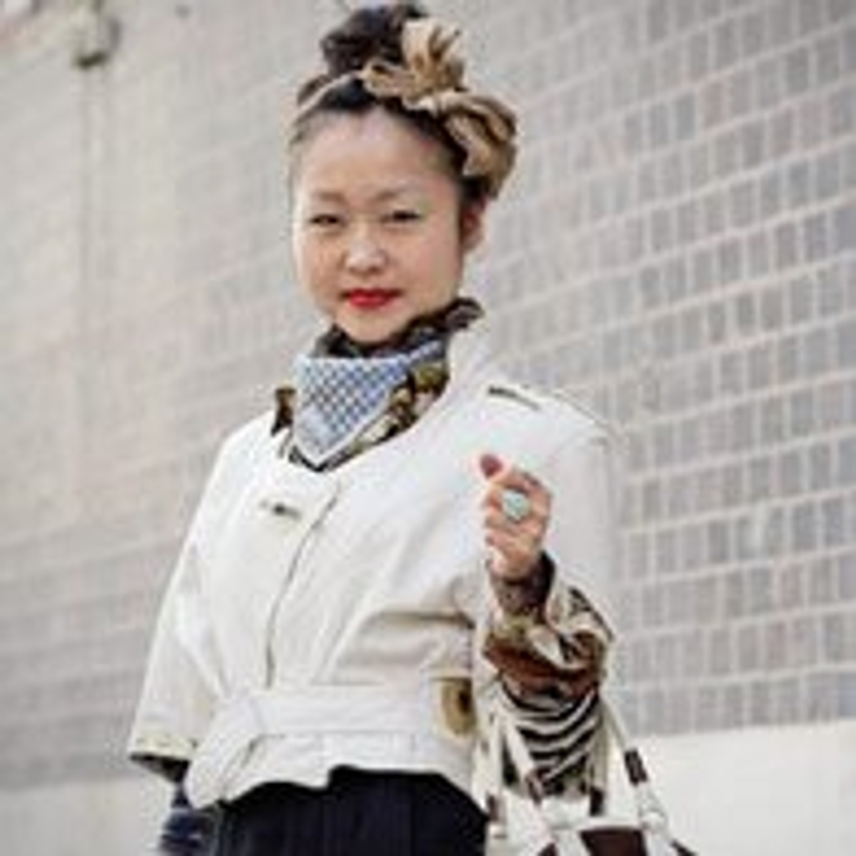 Milan street style: The daily teal