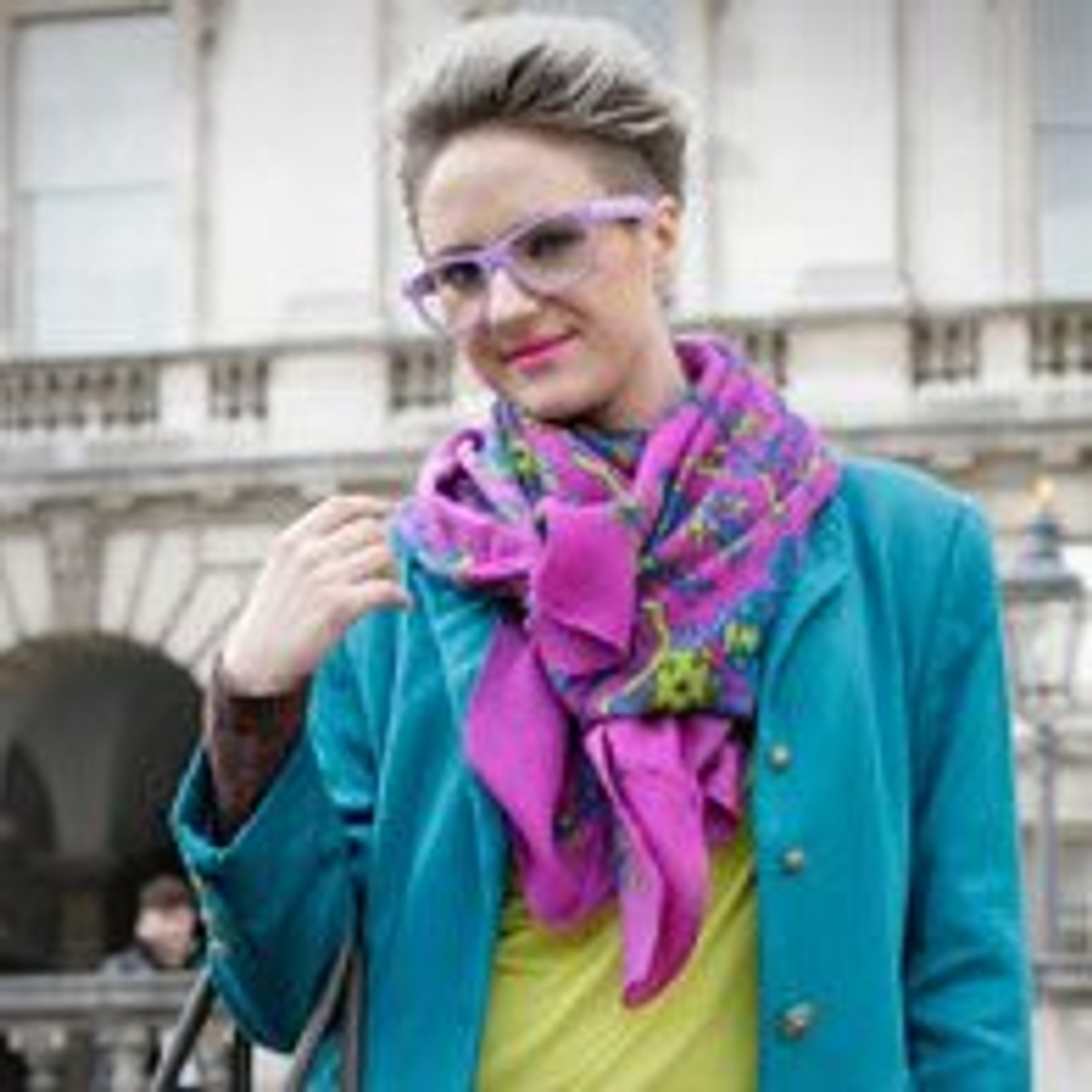London street style: Turn around, bright eyes