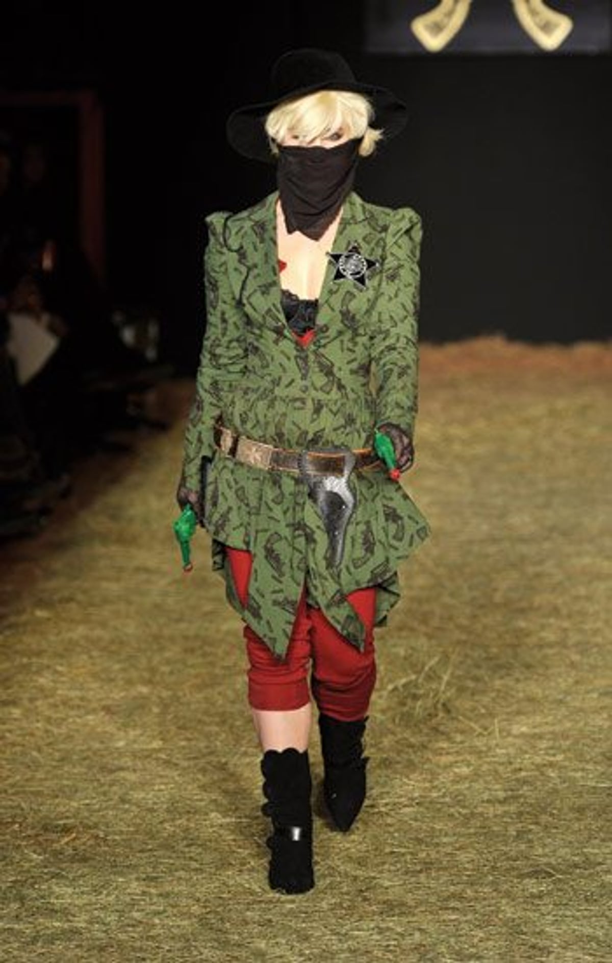 New York: Betsey Johnson's technicolor gunslingers