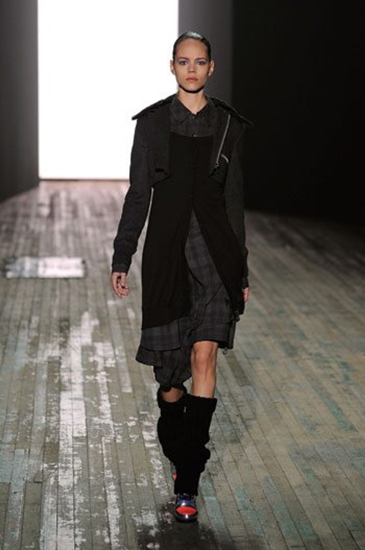 New York: Dark drama (and some martial arts) at Y-3