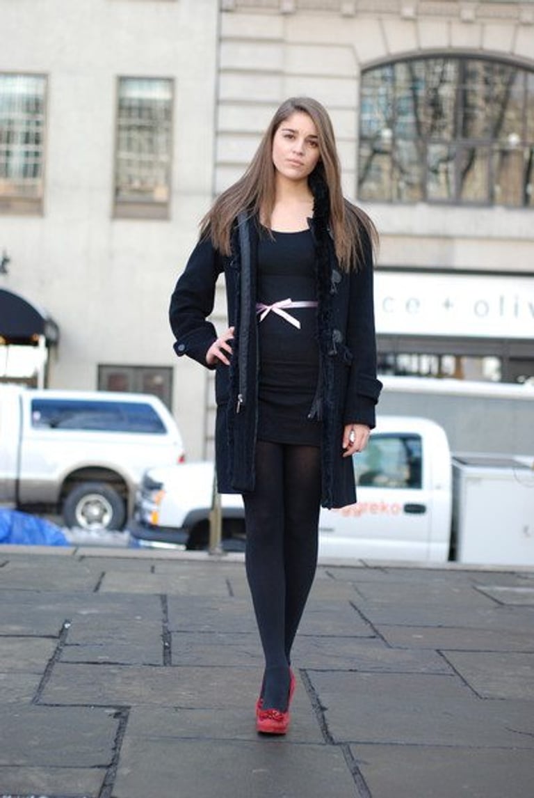 New York street style: The red shoe diaries