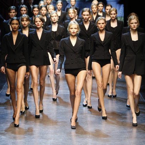 Milan: Dolce & Gabbana get nostalgic for fall