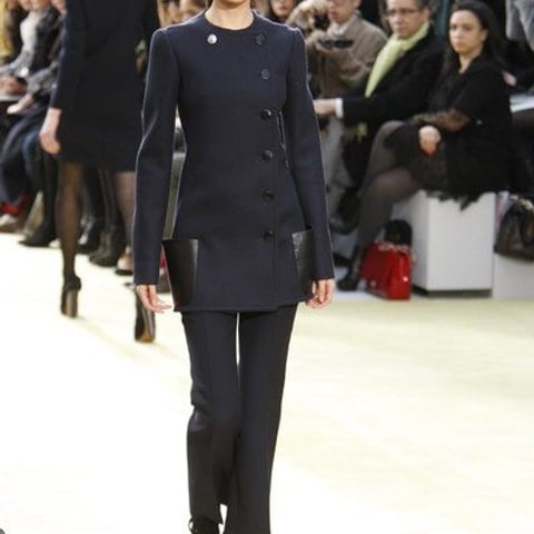 Paris: Sleek navy at Celine, piling on layers at Viktor & Rolf, fabric fusion at Costume, and more