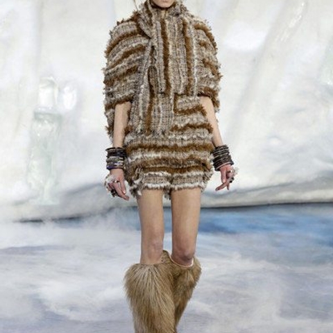 Paris: Icebergs and Sasquatch boots at Chanel, capes at YSL and boxy minimalism at Chloé