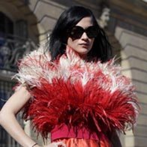 Paris street style: Leigh Lezark is volcanic