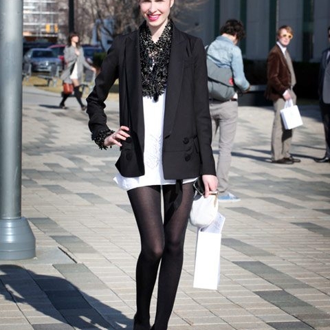 Toronto street style: Marliyn Monroe and the biggest statement necklace we've ever seen