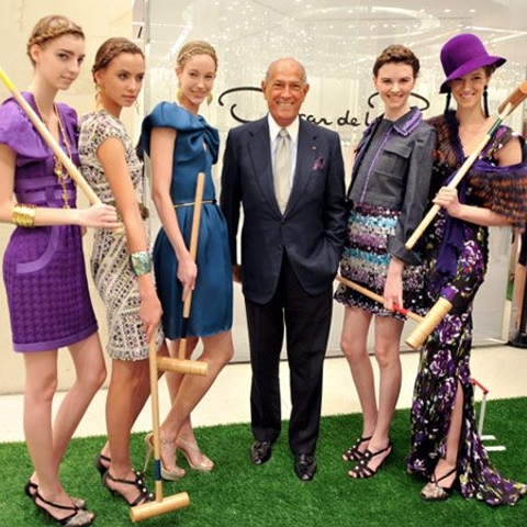 Oscar de la Renta still fits "every single dress" on his models