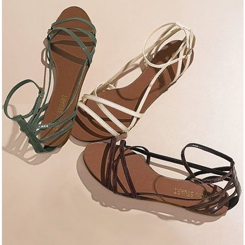The daily steal: Patent leather sandals, $41