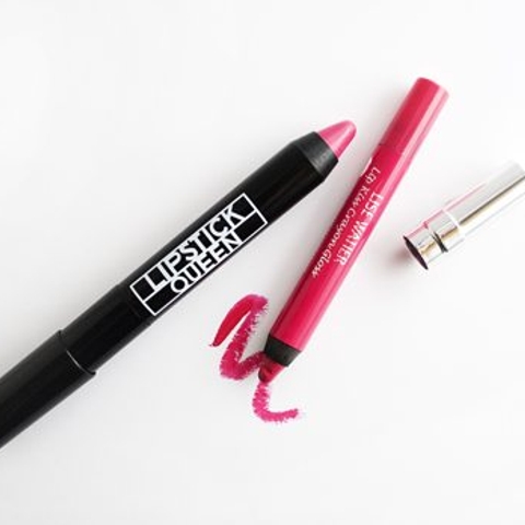 Beauty closet confidential: obsessed with chunky lip pencils in hot pink