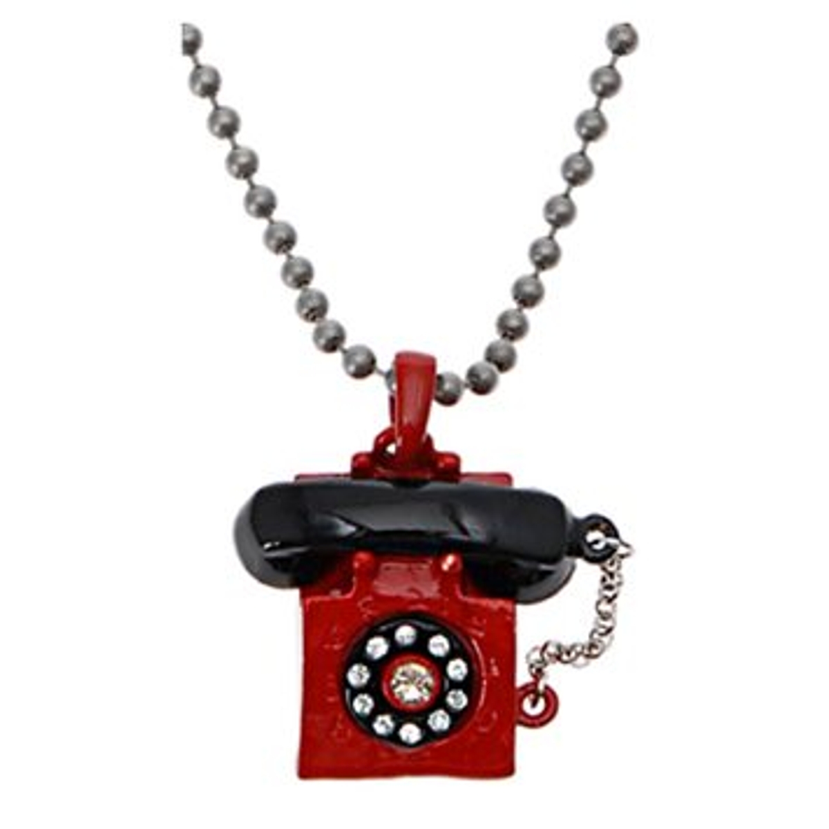 The daily steal: Vintage telephone necklace, $12