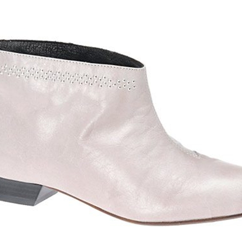 The daily steal: White booties, $36