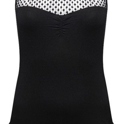 The daily steal: Dotted lace bodysuit, $16