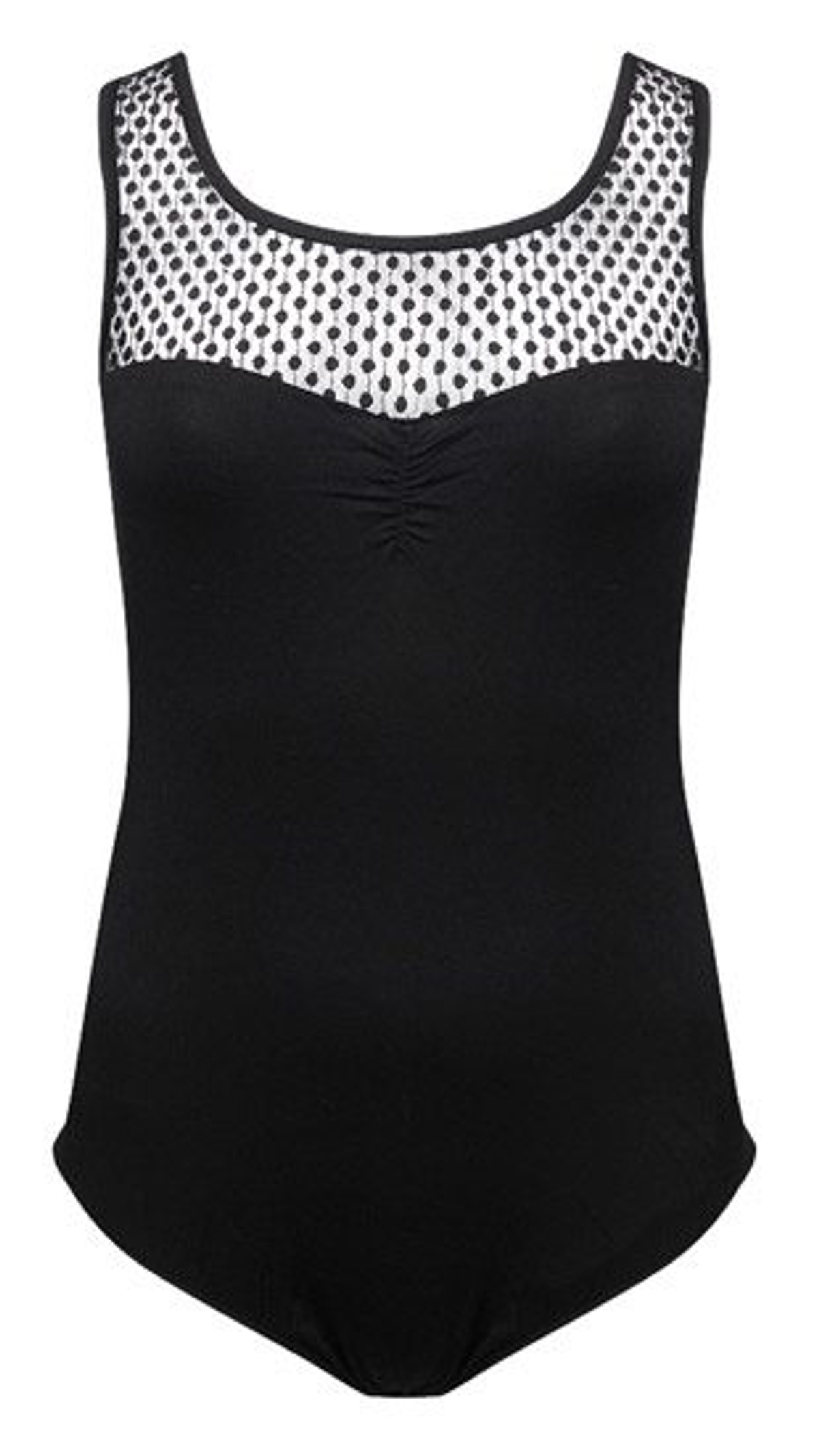 The daily steal: Dotted lace bodysuit, $16