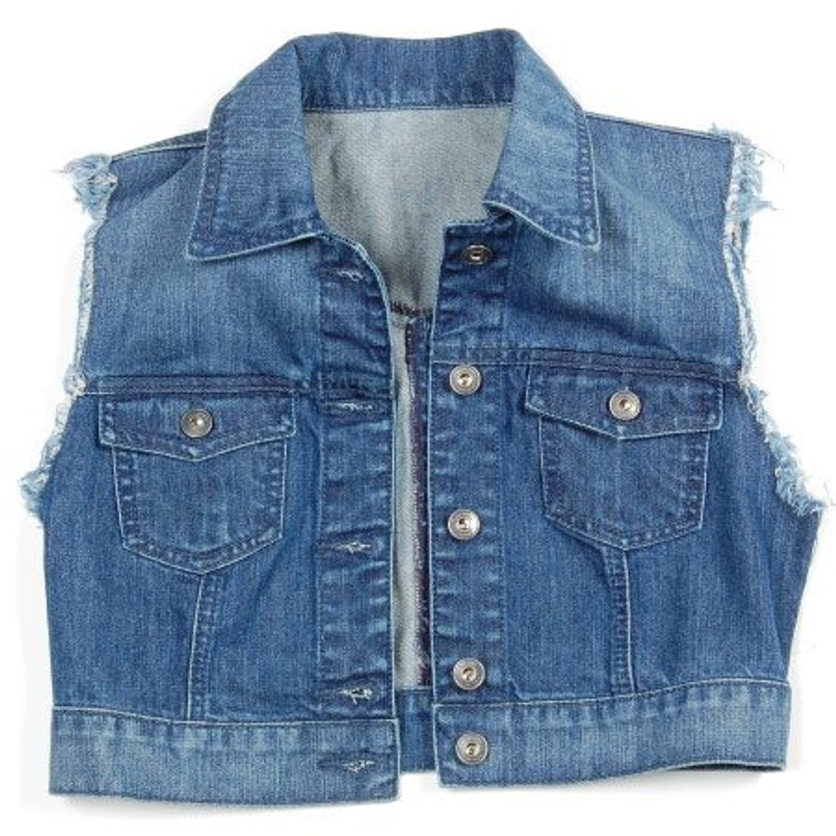 The daily steal: Denim vest, $35