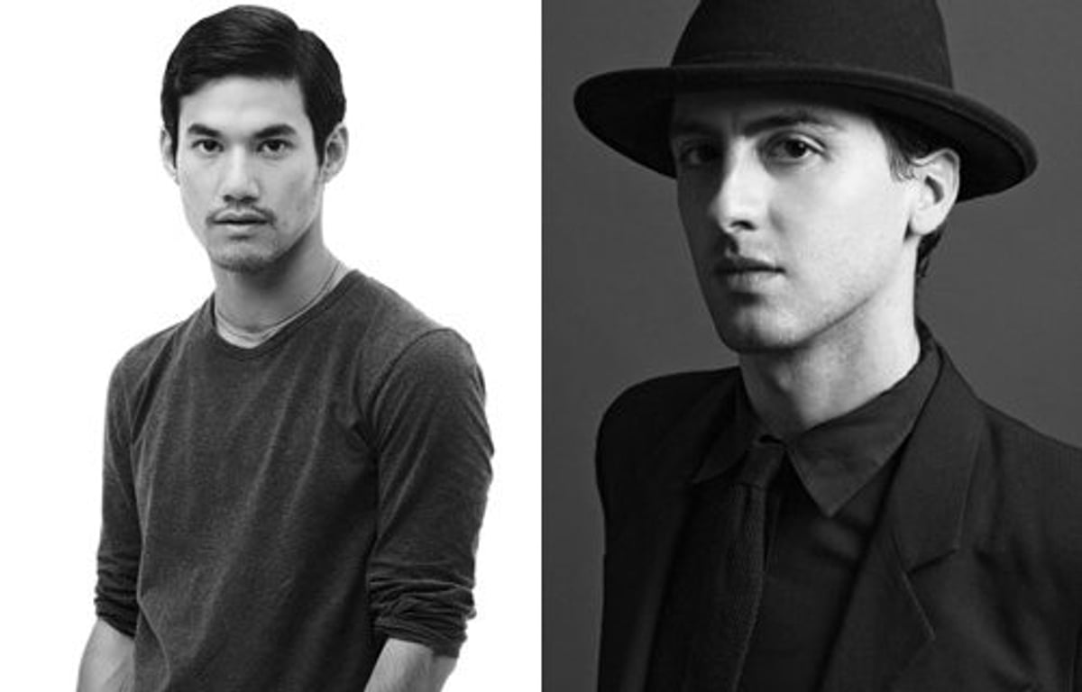 CFDA/Vogue Fashion Fund finalists Joseph Altuzarra and Eddie Borgo