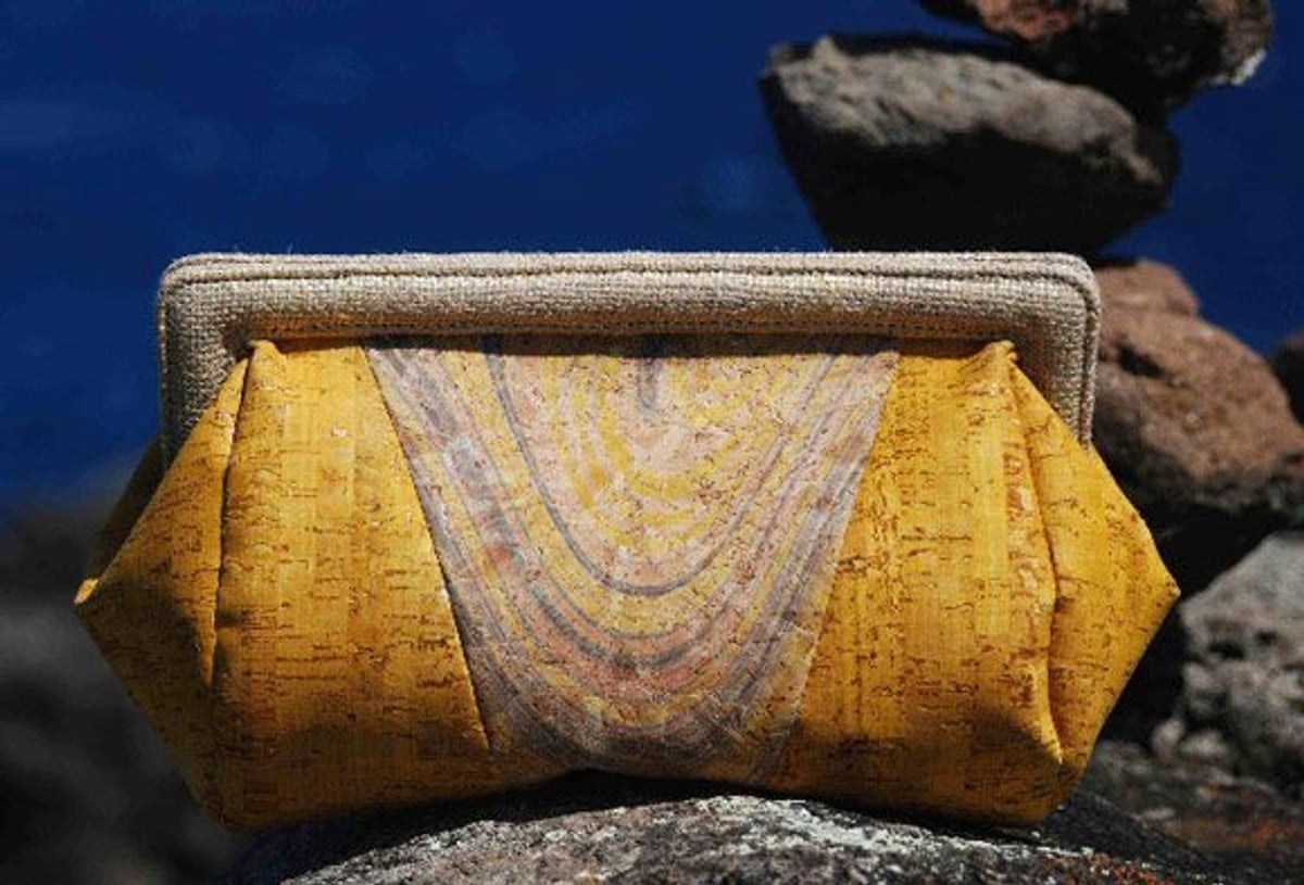 We want: A Jess Rizzuti cork clutch