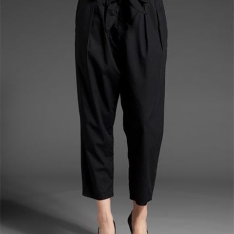 The daily steal: Slouchy black trousers, $72