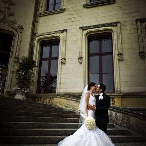 Behold: Coco Rocha's wedding dress