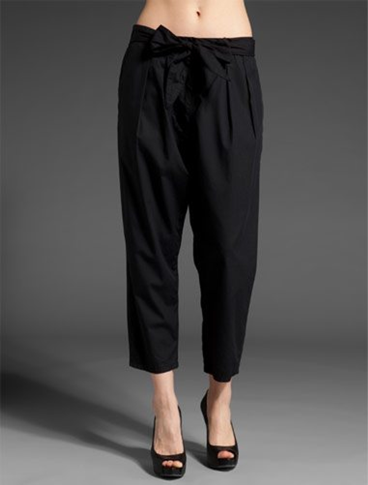 The daily steal: Slouchy black trousers, $72