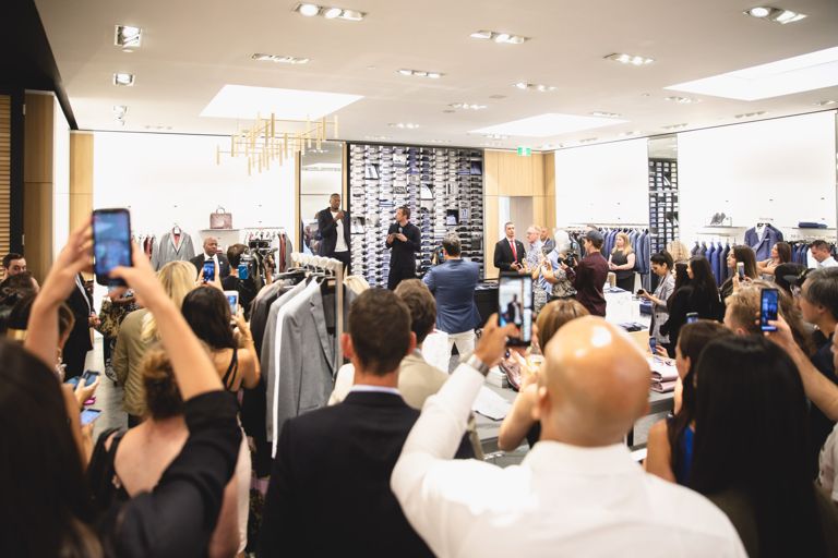 What Went Down at Last Night’s Grand Opening of the New BOSS Store at Yorkdale Shopping Centre