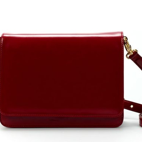 The daily steal: Red shoulder bag, $70