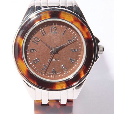 The daily steal: Tortoiseshell watch, $36