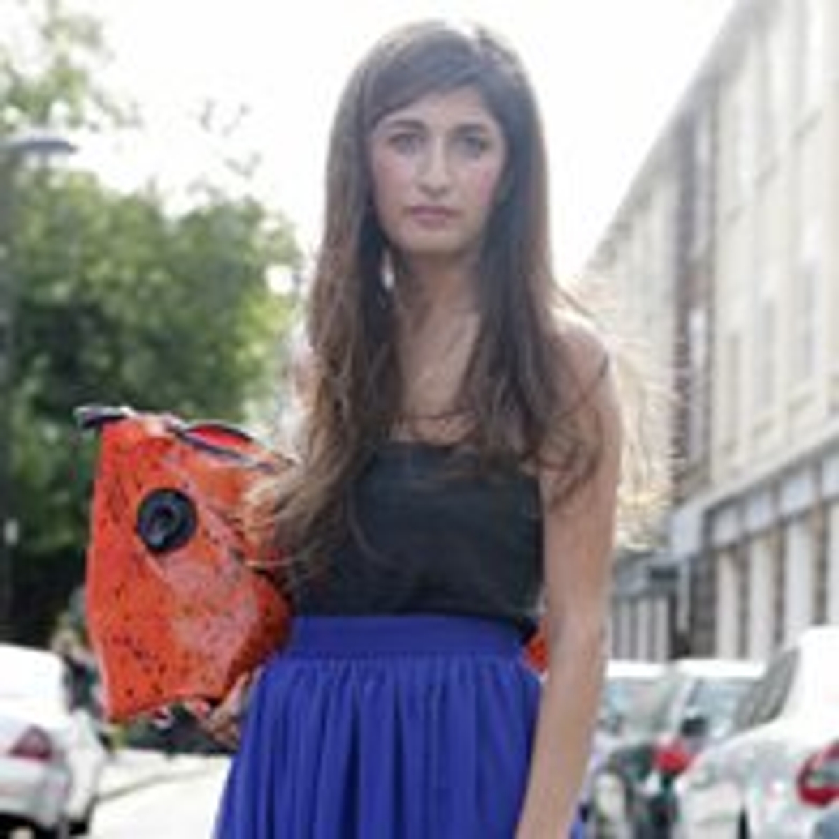London street style: Blow up