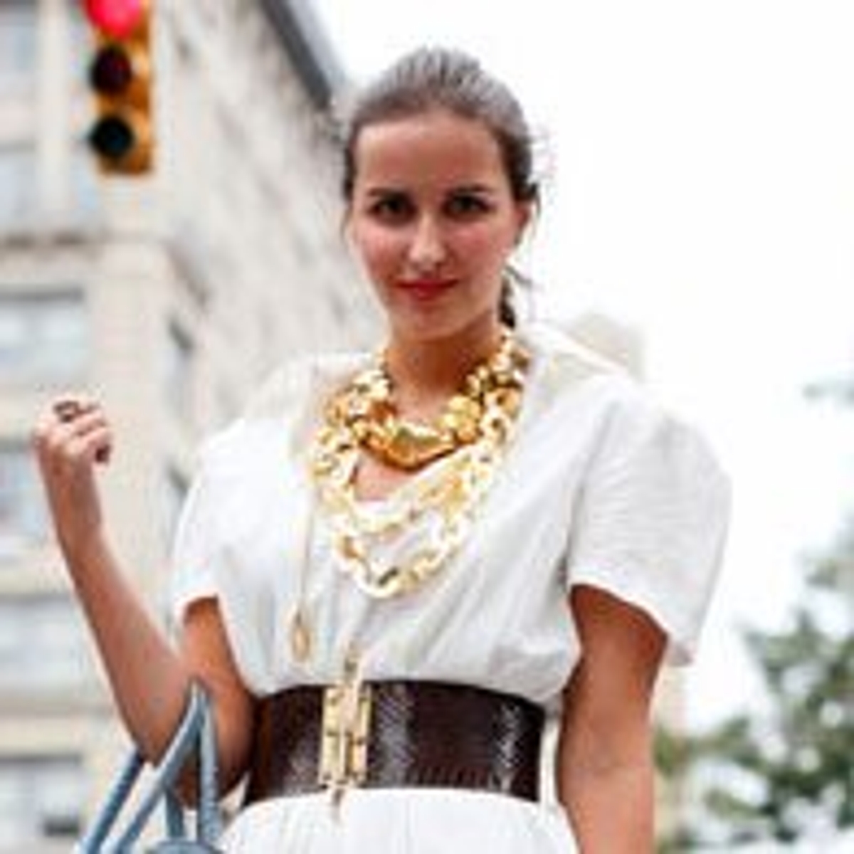 New York street style: White light, white heat