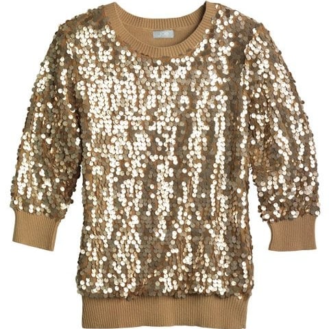 The daily steal: Sequined sweater, $59