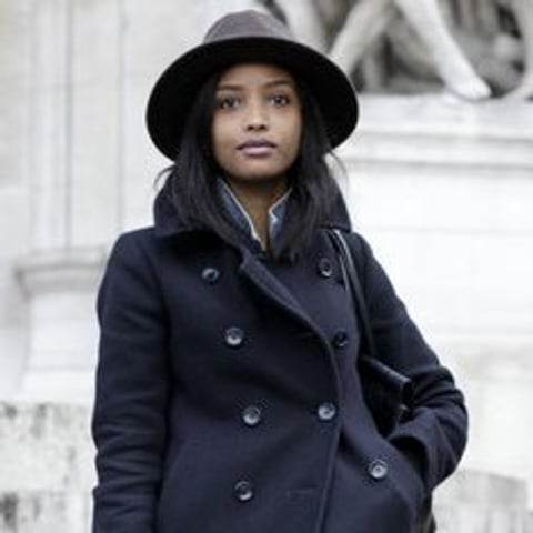 Paris street style: Lady and the tramp